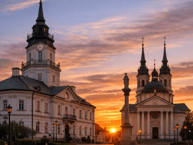 Siedlce w fotografii — Jakie miejsca mają największą wartość historyczną?